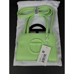 Telfar Small Shopping Bag Double Mint Vegan Leather